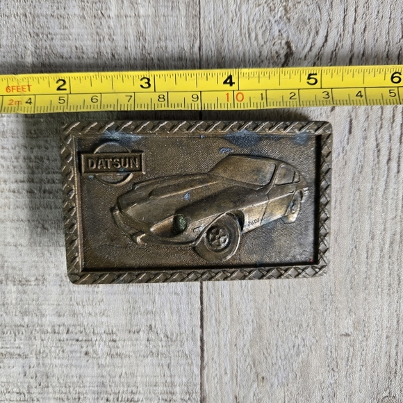 DATSUN | Vintage Datsun Car Belt Buckle - Picture 3 of 3